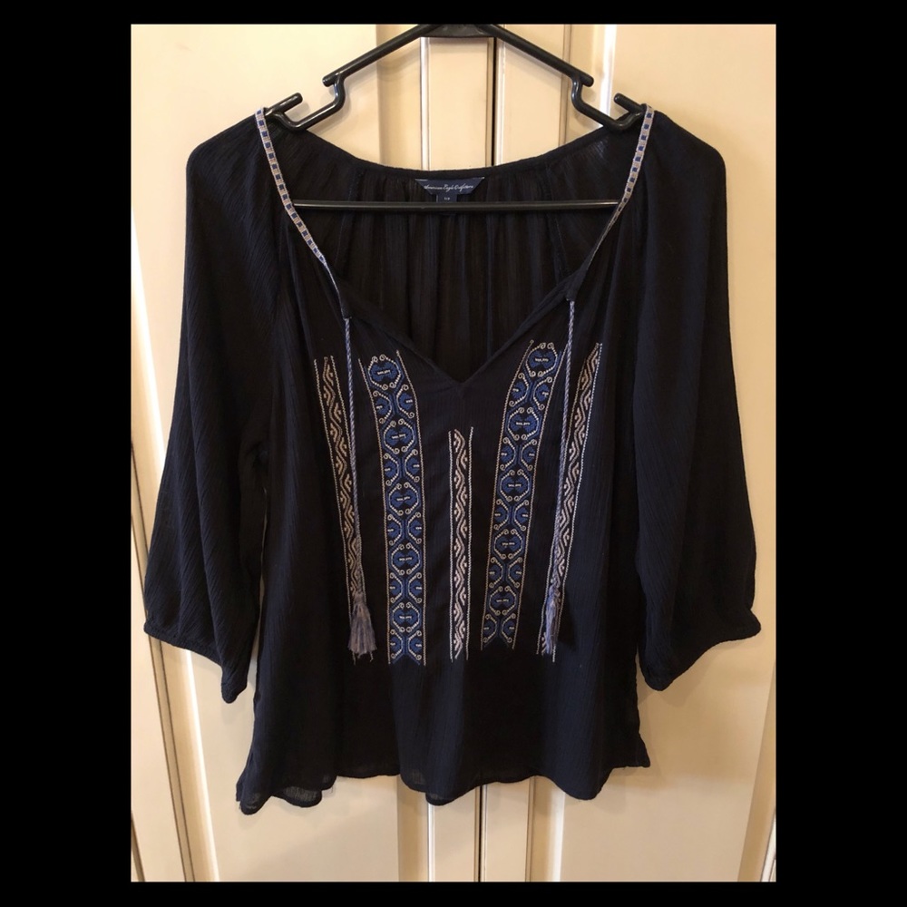 American Eagle Top Size Small with Tassels
